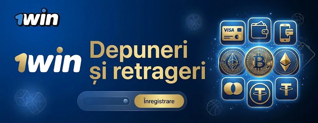 Metode de plată 1win România – depuneri și retrageri rapide